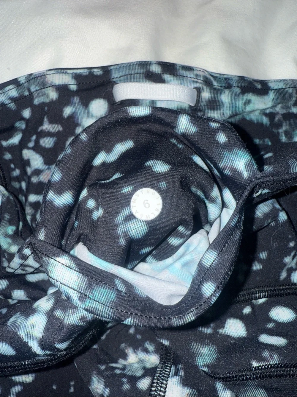 lululemon athletica fast & free pixel haze Patterned Performance Leggings